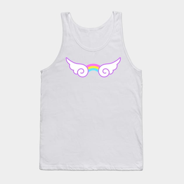 Angel Wings and Rainbow Tank Top by conform